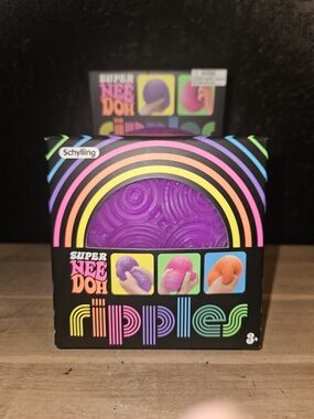 Super NeeDoh Ripples Purple